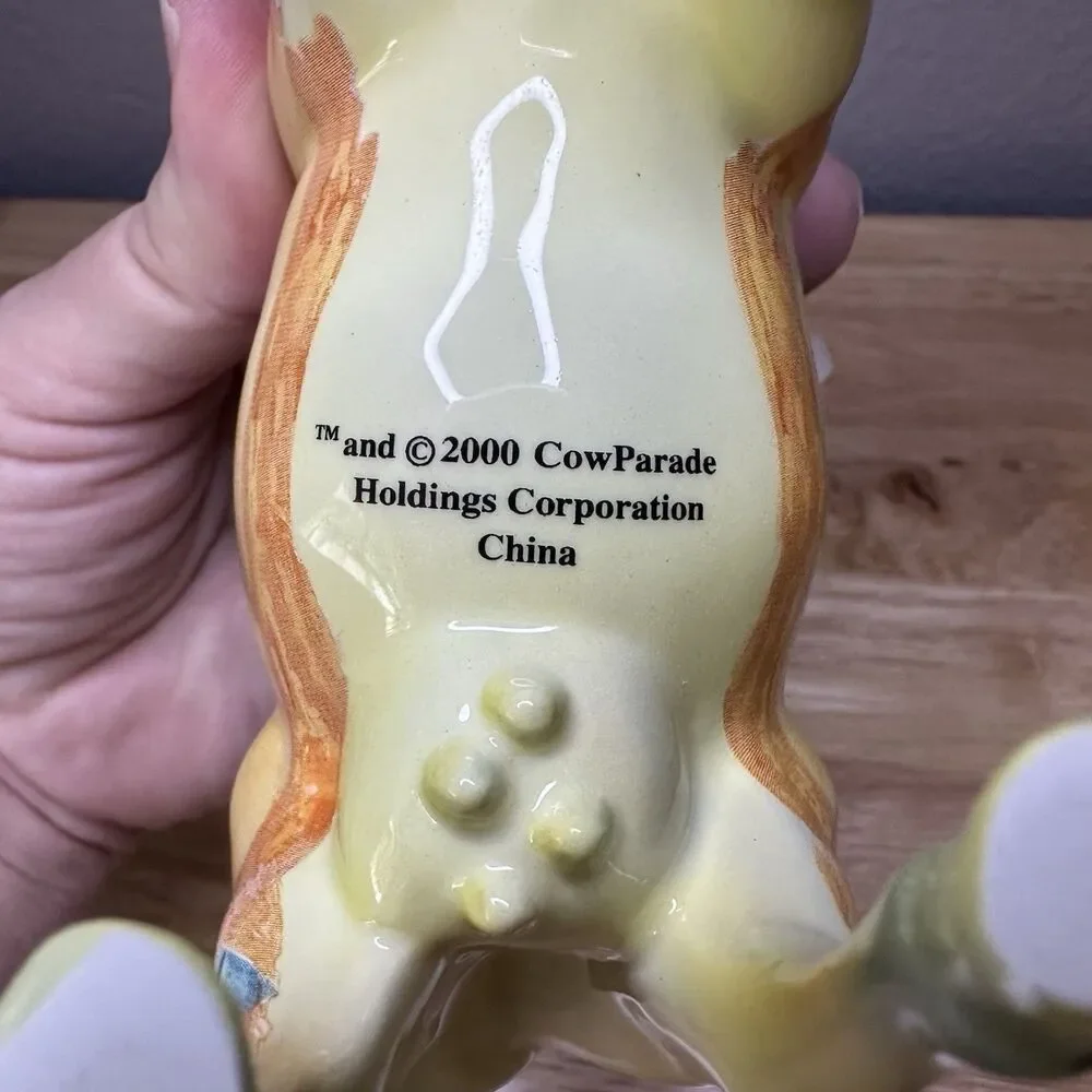 Cow Parade #9174 Vincent Van Cogh 2000 Westland Giftware Figurine with Box & Tag